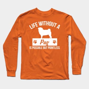 Pug Long Sleeve T-Shirt